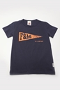 FRANKLIN & MARSHALL-Παιδικό t-shirt FRANKLIN & MARSHALL FM153 μπλε